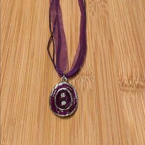 Purple necklace